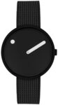 PICTO Quarzuhr Picto 34061-1014 Matt Black 34mm 5ATM Picto 34061-1014 Matt...
