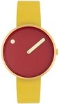 PICTO Quarzuhr Picto 34097-6114G Unisex Cinnamon Red 34mm 5ATM Picto 34097-6114G