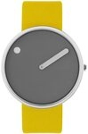 PICTO Quarzuhr Picto 43352-6120S Unisex Thunder Grey 40mm 5ATM Picto 43352-6120S