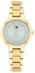 Tommy Hilfiger Quarzuhr Becca 1782904, Armbanduhr, Damenuhr, Edelstahlarmband,...