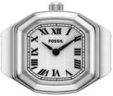 Fossil Quarzuhr Watch Ring ES5482, Armbanduhr, Damenuhr, Edelstahlarmband, analog