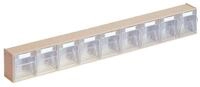 Lockweiler Aufbewahrungsbox Lockweiler Klarsichtmagazin H 77 x B 600 x T 63 mm...