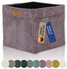 Lycce Regalkorb Kallax Boxen Cord 1 Stk. altrosa, Aufbewahrungsbox faltbar...