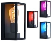 V-TAC LED Au&szlig;en-Wandleuchte, Leuchtmittel inklusive, Warmwei&szlig;, Farbwechsel,