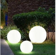 Expo B&ouml;rse LED Gartenleuchte, LED-Leuchtmittel fest verbaut, 3er Set LED Solar