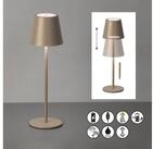 easy! BY FHL Au&szlig;en-Tischleuchte Viletto, Dimmfunktion, USB-Ladefunktion, LED...