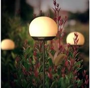 lumix LED Solarleuchte LUMIX Solar Flower Pompom, Farbwechsel, LED, Farbwechsel,