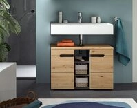 xonox.home Waschbeckenunterschrank Waschbeckenunterschrank breit Canu, Artisan...