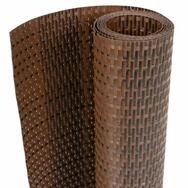 vidaXL Balkonsichtschutz Balkonabdeckung Braun und Schwarz 300x100 cm Poly Rattan
