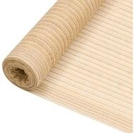 vidaXL Blende Zaunblende Beige 1,2x10 m HDPE 195 g/m&sup2;