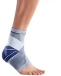 Bauerfeind Sprunggelenkbandage MalleoTrain Plus Rechts und Links Farbe:Titan...