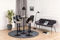 ACTONA GROUP Barhocker Lucy Barstuhl, Fussst&uuml;tze, Drehbar, H&ouml;henverstellbar,