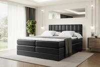 ALTDECOR Boxspringbett MIAMI KING (Multipocket-Matratze H4, H3 Matratze