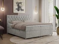 MKS M&Ouml;BEL Boxspringbett ROMA (Set, Packung, T30-Schaum, 7 H&auml;rtezonen,...