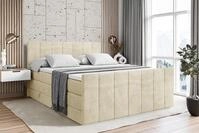 ALTDECOR Boxspringbett MOETI-Z KING (Multipocket-Matratze H4, H3 Matratze