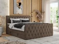 MKS M&Ouml;BEL Boxspringbett MIREN KING DUO (Set, Packung, Doppelbett, Kopfteil,...