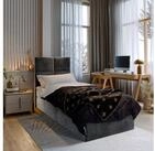 Masseno Boxbett LENA 80x200 cm mit Bonell Matratze und Topper