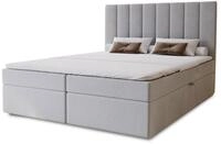 MARPUR Boxspringbett NERO BOX (Boxspringbett mit Bettkasten und Kopfteil,...