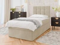 MIRJAN24 Boxspringbett Luanda Single (Bonell-Matratze und Topperr), mit...