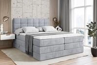 ALTDECOR Boxspringbett APO KING (mit Matratze und Lattenrost Topper Polsterbett...