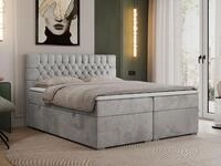 MKS M&Ouml;BEL Boxspringbett PERA (Set, Packung, H3-Matratze, Topper T25/Visco,