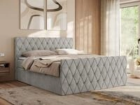 MKS M&Ouml;BEL Boxspringbett MIREN DUO (Set, Packung, Kopfteil, Topper T25/Visco, 7