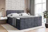 ALTDECOR Boxspringbett MOETI-Z KING (Multipocket-Matratze H4, H3 Matratze