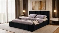 MARPUR Polsterbett NERO (Polsterbett mit Bettkasten und Kopfteil, Lattenrost,...