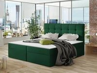 MIRJAN24 Boxspringbett Nele (Lattenrost, Kopfteil und Matratze + Topper), mit...