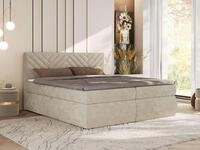 MKS M&Ouml;BEL Boxspringbett AVERTA (Set, Bonellfedern, T30-Schaum, Topper T25,