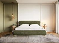 Selsey Polsterbett ROULE, mit Chenille-Bezug, Bettkasten, Lattenrost und...