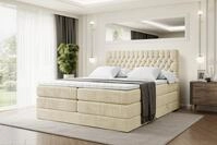 ALTDECOR Boxspringbett DAISY KING (Multipocket-Matratze H4, H3 Matratze