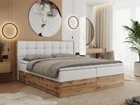 MKS M&Ouml;BEL Boxspringbett ALBERO 1 (Set, Packung, Topper T25/Visco, Stauraum,