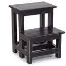 DESIGN DELIGHTS Hocker TRITTLEITER STEP, 46x37cm (HxB), Altholz, Tritthocker,