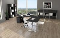 KERKMANN Aktenschrank Sidebaord Artline BxTxH 80x38x78cm Glast&uuml;ren anthrazit
