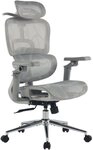 CLP Schreibtischstuhl Jenson (1er, 1 St), ergonomischer B&uuml;rostuhl, mit Netzbezug
