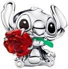 Pandora Charm-Einh&auml;nger 794378C01, Stitch mit roter Rose