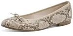 Tamaris Ballerina, Schlupfschuh, Fr&uuml;hlingsschuh, Businessschuh im Animal Look