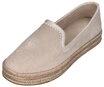 TOMS CAROLINA Espadrille Soft Grey Suede Embroidery