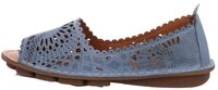 Gemini Gemini - Anilina Slipper - Blau Ballerina