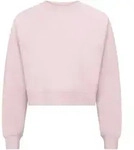 Clique Rundhalspullover Miami Cropped rosa XS