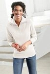 Witt Strickpullover Pullover Langarm Materialmix