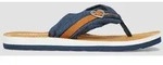 s.Oliver Pantoletten Sandale Zehentrenner mit Schmuck-Detail blau 36 EU