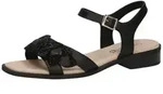 Caprice CAP Memotion aus Leder Blockabsatz 9-28203-46 Sandalette CAP Memotion schwarz