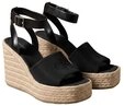 Calvin Klein WEDGE ESPAD 70 NEOPR MG Keilsandalette Sommerschuh, Plateausandale,