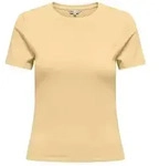 ONLY T-Shirt ONLRILEY S/S TOPJRS Baumwollmischung gelb XS (34)