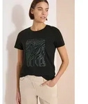 CECIL Kurzarmshirt EOS_Metallic Foil FP T-Shirt