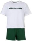 Lacoste Pyjama Damen Pyjama 1er Pack Baumwolle (2 tlg)