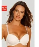 LASCANA Push-up-BH mit B&uuml;gel und mit Spaghettitr&auml;gern, Dessous