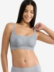 sloggi Bustier Blue ZERO Feel Bliss BH, Bustier Top, Bustier‐BH grau S